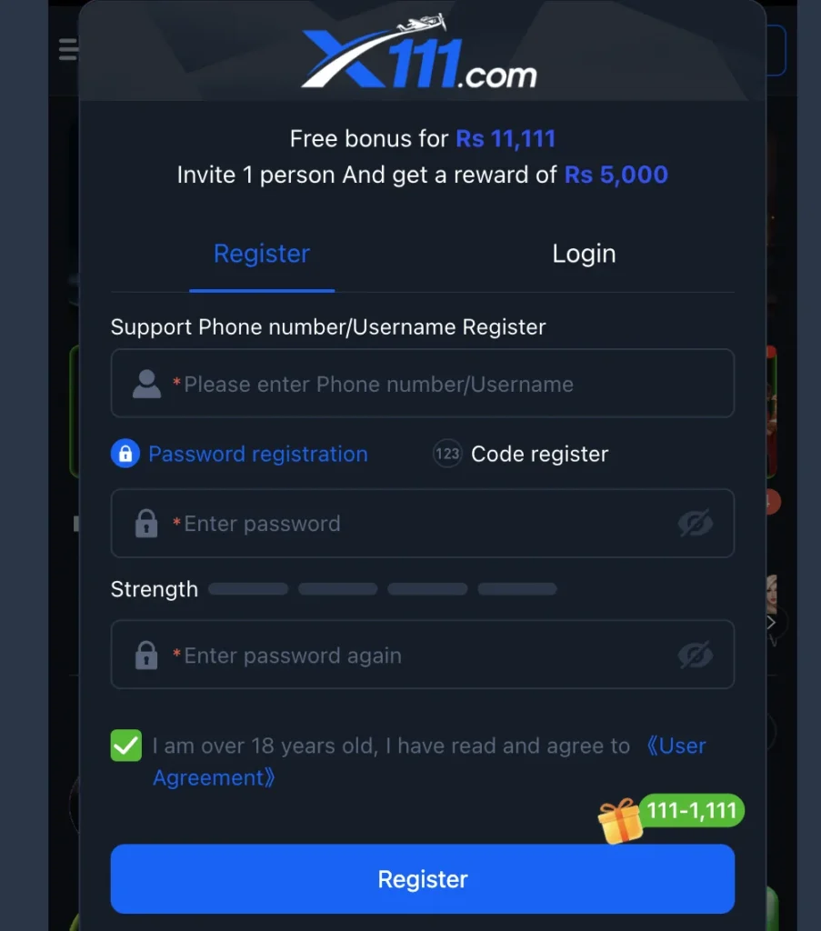 X111 Download (step by step)- For Android and Ios screenshot 2025 12 07 at 1.57.21 am